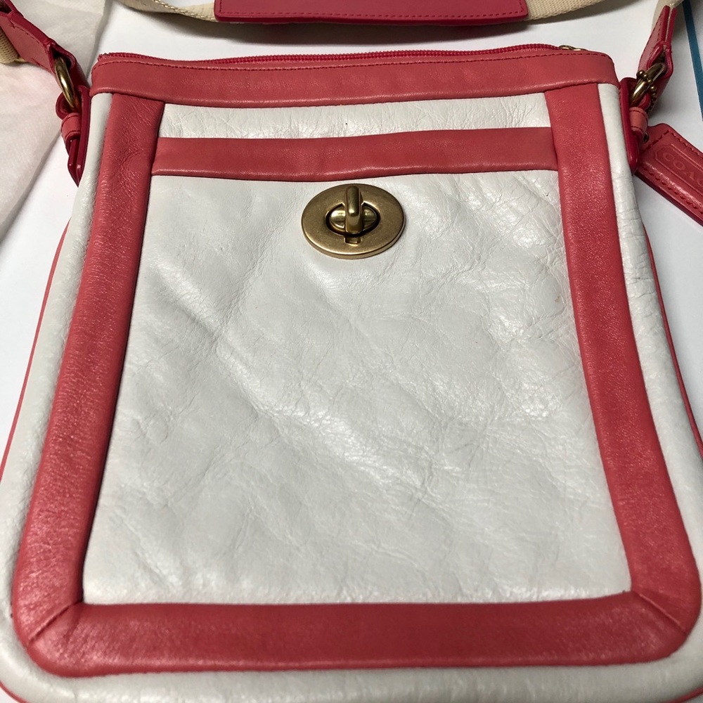 NWOT Coach Leather Crossbody Bag